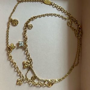 Blooming strass necklace Louis Vuitton